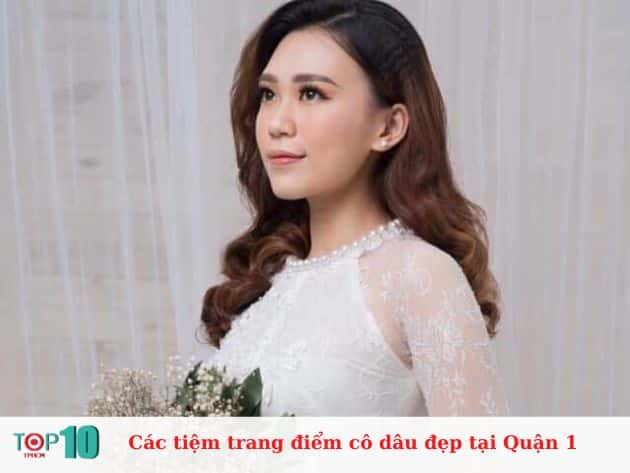 Các tiệm trang điểm cô dâu tại Quận 1 đẹp, uy tín