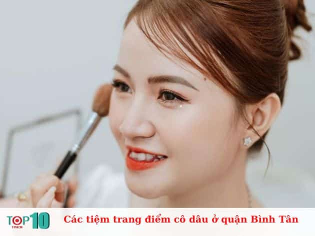 Các tiệm trang điểm cô dâu ở quận Bình Tân đẹp, uy tín nhất