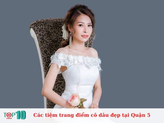 Các tiệm trang điểm cô dâu ở Quận 5 đẹp, giá rẻ