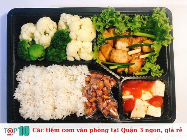 Các tiệm cơm văn phòng tại Quận 3 ngon, sạch giá rẻ