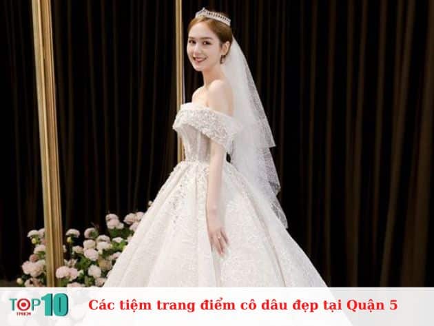 Các tiệm trang điểm cô dâu ở Quận 5 đẹp, giá rẻ