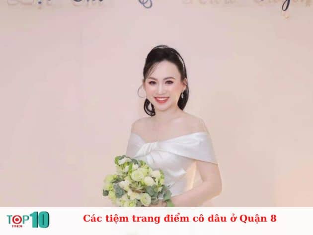 Các tiệm trang điểm cô dâu đẹp tại Quận 8