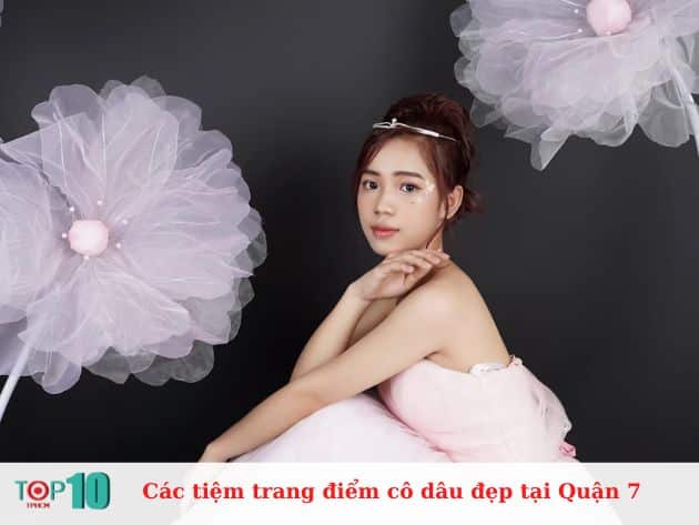 Các tiệm trang điểm cô dâu ở Quận 7 đep, uy tín