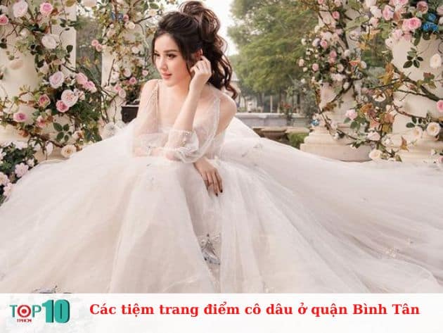 Các tiệm trang điểm cô dâu ở quận Bình Tân đẹp, uy tín nhất