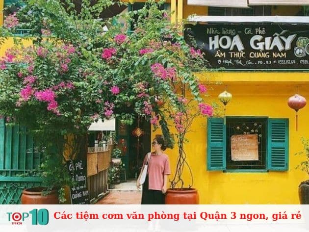 Các tiệm cơm văn phòng tại Quận 3 ngon, sạch giá rẻ