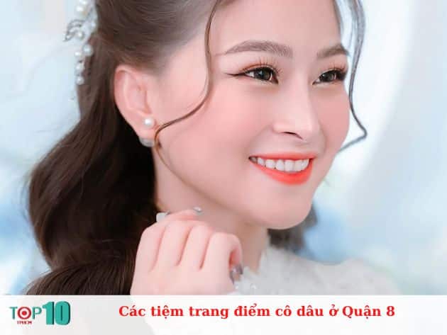 Các tiệm trang điểm cô dâu đẹp tại Quận 8