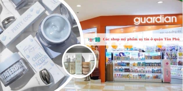 Các shop mỹ phẩm uy tín ở quận Tân Phú