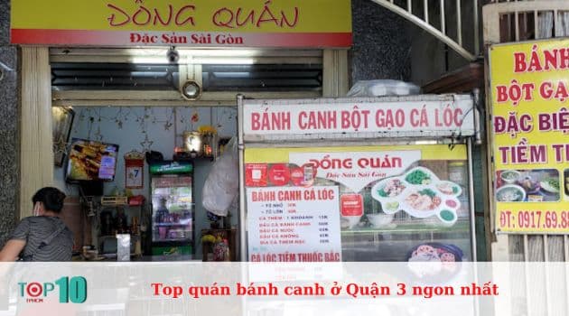 Bánh canh cá lóc Đồng Quán