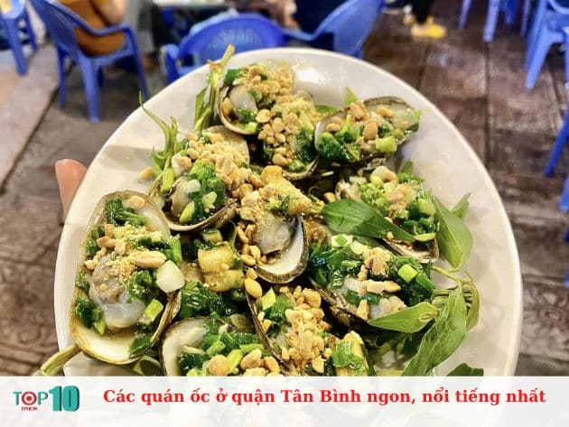 Các quán ốc ở quận Tân Bình ngon, nổi tiếng nhất