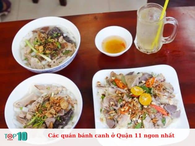 Các quán bánh canh ở Quận 11 ngon nhất