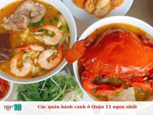 Các quán bánh canh ở Quận 11 ngon nhất