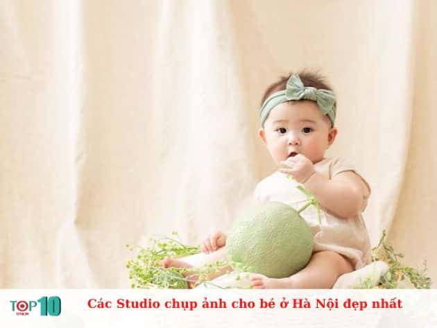 Các Studio chụp ảnh cho bé ở Hà Nội đẹp nhất