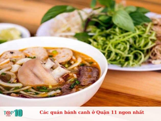 Các quán bánh canh ở Quận 11 ngon nhất