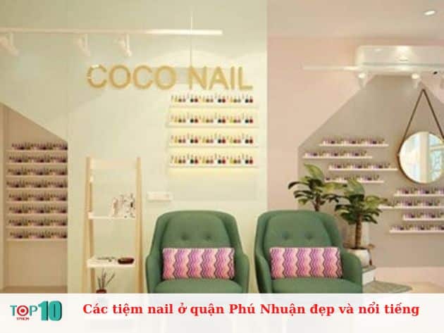 Các tiệm nail ở quận Phú Nhuận đẹp và nổi tiếng