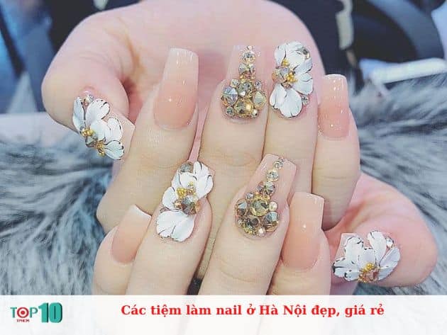 Các tiệm làm nail ở Hà Nội đẹp, giá rẻ