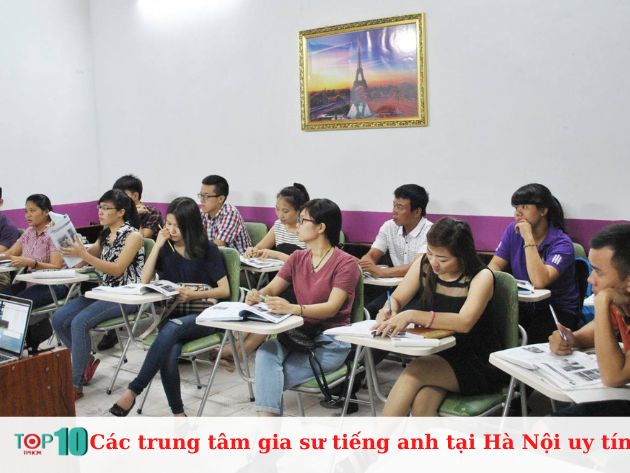  Các trung tâm gia sư tiếng anh tại Hà Nội uy tín 