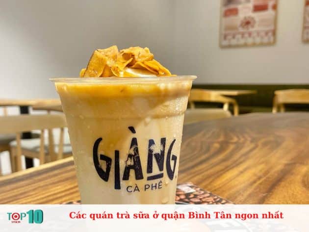 Các quán trà sữa ở quận Bình Tân ngon nhất