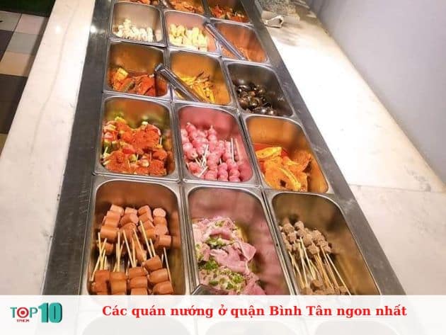 Các quán nướng ở quận Bình Tân ngon nhất