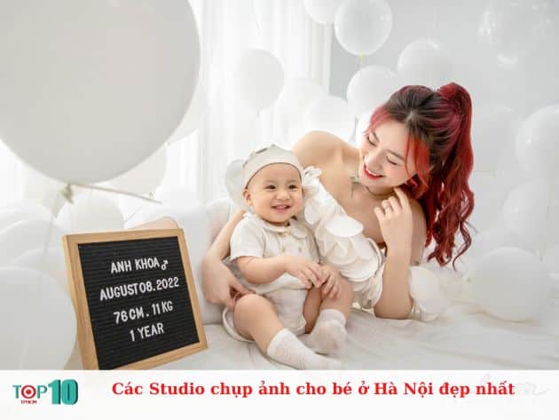 Các Studio chụp ảnh cho bé ở Hà Nội đẹp nhất