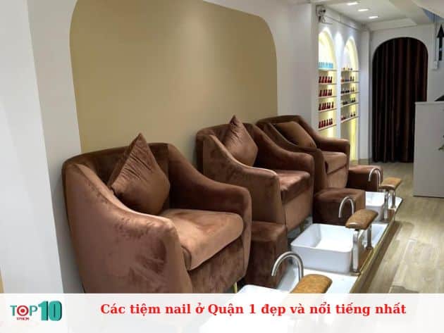 Các tiệm nail ở Quận 1 đẹp và nổi tiếng nhất