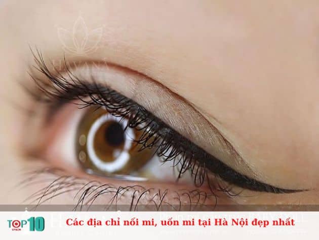 Các địa chỉ nối mi, uốn mi tại Hà Nội đẹp nhất