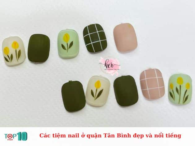 Các tiệm nail ở quận Tân Bình đẹp và nổi tiếng