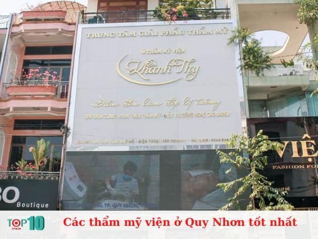  Các thẩm mỹ viện ở Quy Nhơn tốt nhất