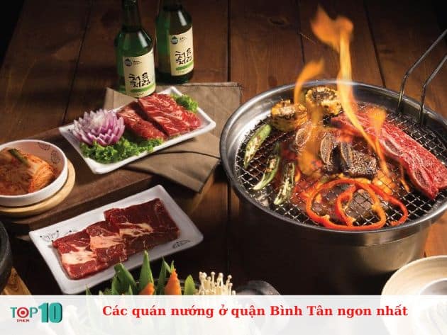 Các quán nướng ở quận Bình Tân ngon nhất