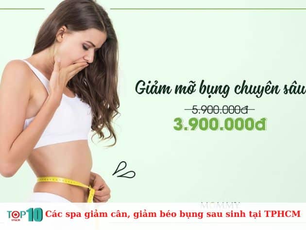  Các spa giảm cân, giảm béo bụng sau sinh tại TPHCM