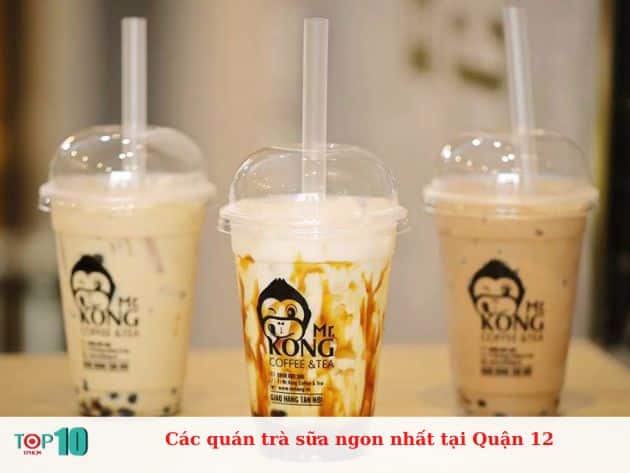 Các quán trà sữa ngon nhất tại Quận 12