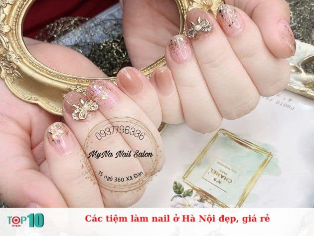 Các tiệm làm nail ở Hà Nội đẹp, giá rẻ