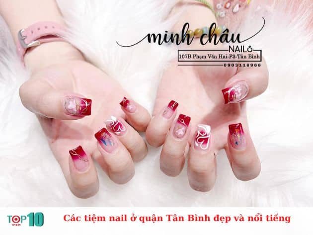 Các tiệm nail ở quận Tân Bình đẹp và nổi tiếng