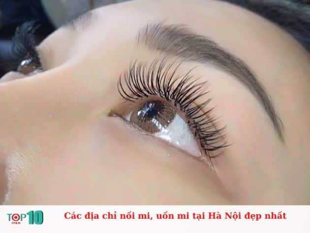 Các địa chỉ nối mi, uốn mi tại Hà Nội đẹp nhất