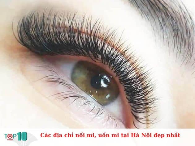 Các địa chỉ nối mi, uốn mi tại Hà Nội đẹp nhất