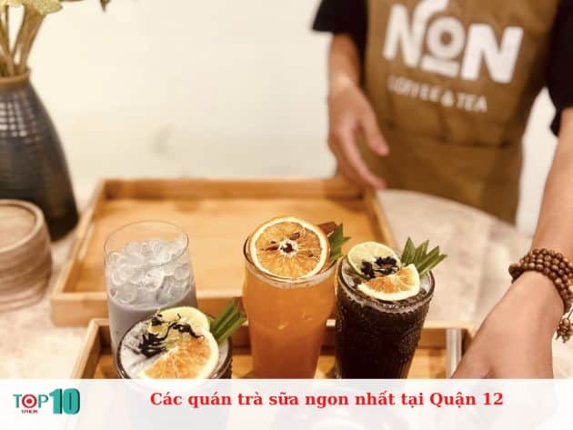 Các quán trà sữa ngon nhất tại Quận 12