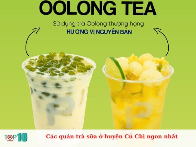 Các quán trà sữa ở huyện Củ Chi ngon nhất