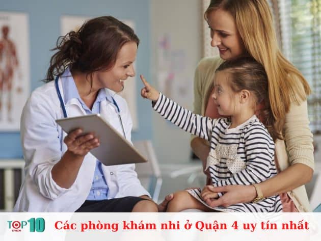 Các phòng khám nhi ở Quận 4 uy tín nhất