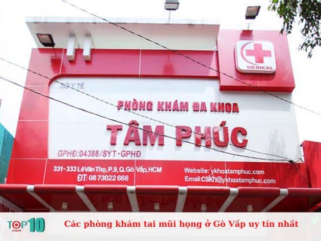  Các phòng khám tai mũi họng ở Gò Vấp uy tín nhất