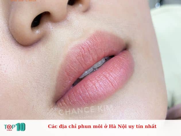 Các địa chỉ phun môi ở Hà Nội uy tín nhất