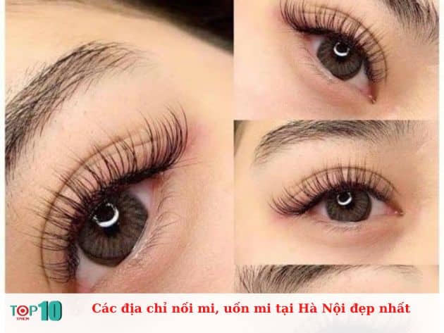 Các địa chỉ nối mi, uốn mi tại Hà Nội đẹp nhất