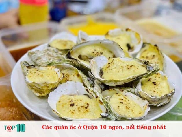 Các quán ốc ở Quận 10 ngon, nổi tiếng nhất