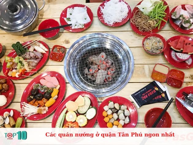 Các quán nướng ở quận Tân Phú ngon nhất