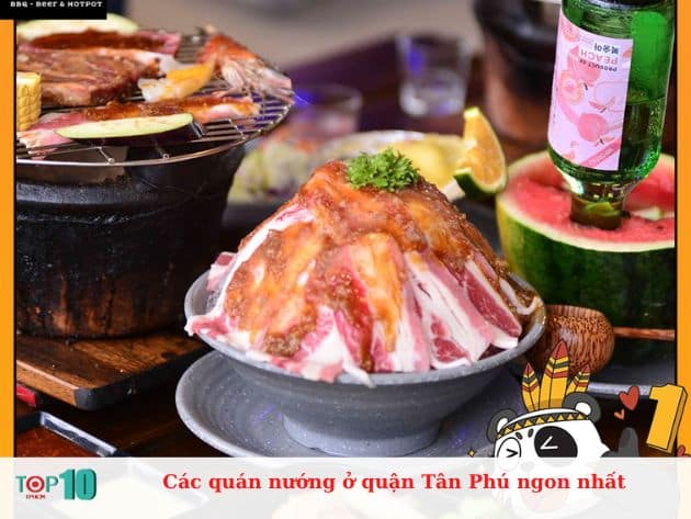 Các quán nướng ở quận Tân Phú ngon nhất