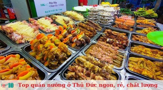 Quán nướng xiên que Gió Biển