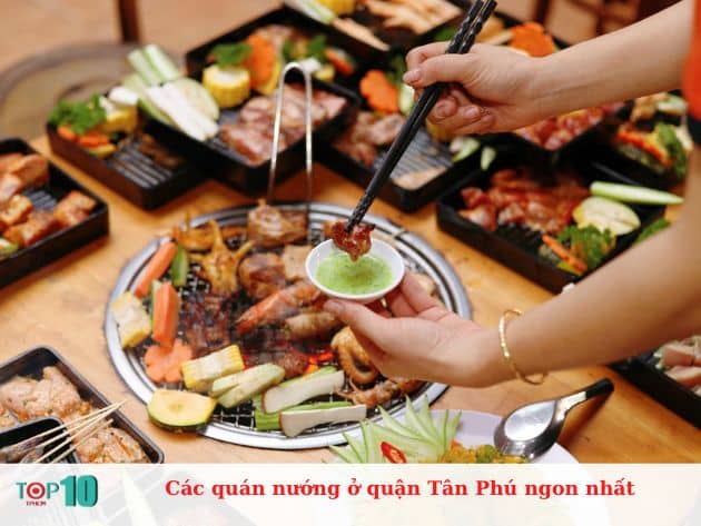 Các quán nướng ở quận Tân Phú ngon nhất