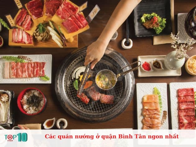 Các quán nướng ở quận Bình Tân ngon nhất