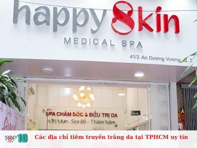 Các địa chỉ tiêm truyền trắng da tại TPHCM uy tín