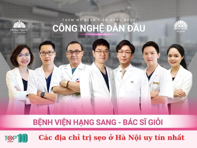 Các địa chỉ trị sẹo ở Hà Nội uy tín nhất