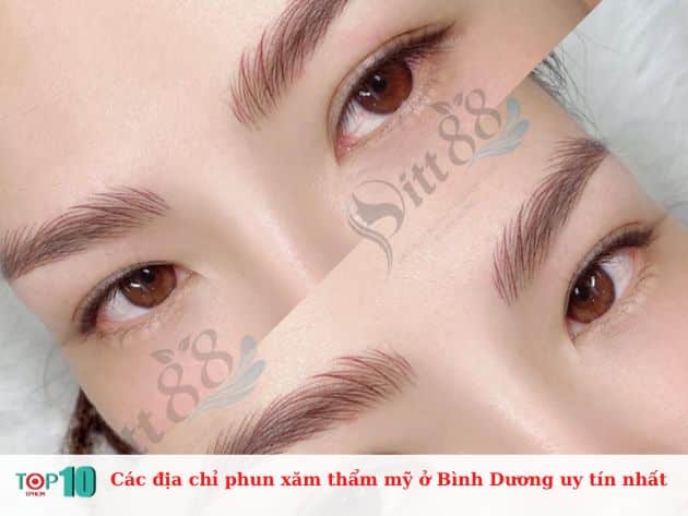 Các địa chỉ phun xăm thẩm mỹ ở Bình Dương uy tín nhất