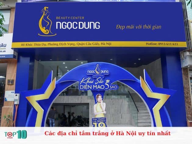 Các địa chỉ tắm trắng ở Hà Nội uy tín nhất